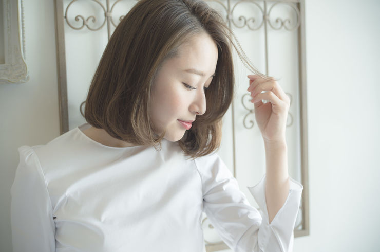 カット＋髪質改善トリートメント縮毛矯正（部分）