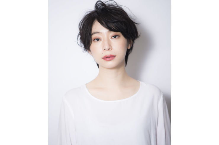 面長　ひし形ショート